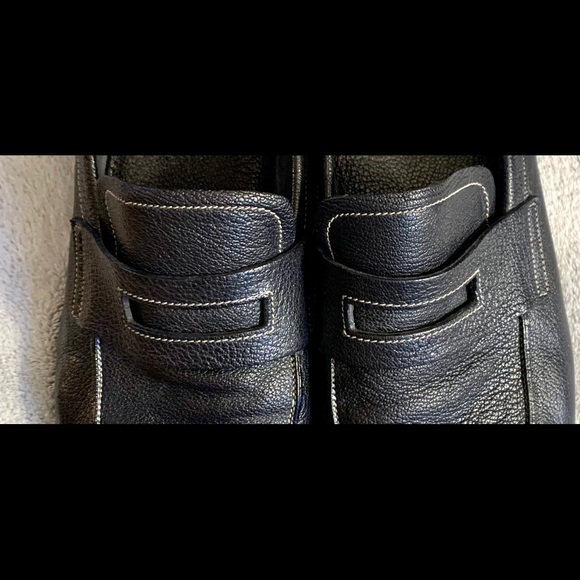 Men’s Prada Black Leather Loafers, 10, VGUC! main image 5